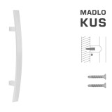 AJTÓKINCS MP kód K41C 40x10 mm ST - db (WS - Fehér matt) - MP WS (fehér szőnyeg)