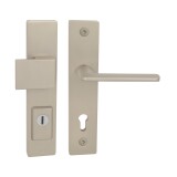 Biztonsági szerelvények MP TI - FORTE PLUS 3214/ELIPTICA 3098 - SH (ajtóvastagság 84-90 mm) - NP - Nikkelgyöngy - MP NP (nikkelgyöngy)