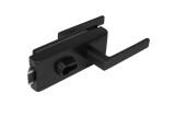 MP üveg LOCK fogantyúval SONIA 4015 - PZ (BS - Matt fekete) - MP BS (matt fekete)