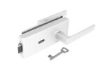 MP üveg LOCK fogantyúval SONIA 4025 - BB (WS - Fehér matt) - MP WS (fehér szőnyeg)