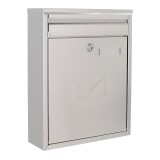 MAILBOX MP COMO - T04701 (BN - Szálcsiszolt rozsdamentes acél) - MP BN (szálcsiszolt rozsdamentes acél)
