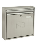 POSTALÁDA MP TERAMO - T04780 (BN - Szálcsiszolt rozsdamentes acél) - MP BN (szálcsiszolt rozsdamentes acél)