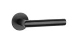 Ajtóvasalat MP SH - OVAL - R 1750 3SM (BS - Matt fekete) - MP BS (matt fekete)