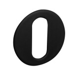 Ajtórozetta MP VM - 1R (BS - matt fekete) - MP BS (matt fekete)