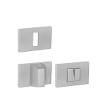 Ajtórozetta MP TI - RT5 (OCS - Szálcsiszolt króm) - MP OCS (szálcsiszolt króm)