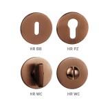 Ajtórozetta MP TI - R 5S (CUM - Matt réz) - MP CUM (tompa réz)