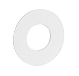 Ajtórozetta MP VM R - A FOGANTYÚ ALATT 30mm (WS - Matt Fehér) - MP WS (fehér szőnyeg)