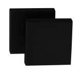 Ajtókilincs MP TI - HR 1924Q (BS - matt fekete) - MP BS (matt fekete)