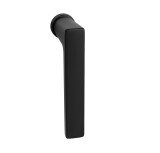 Euro ablakkilincs MP VM - DK - BAAR - R mini (BS - matt fekete) - MP BS (matt fekete)