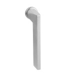 Euro ablakkilincs MP VM - DK - ATLANTA - R mini (OCS - Szálcsiszolt króm) - MP OCS (szálcsiszolt króm)