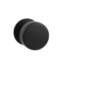 Ajtó vasalat MP Ball - R 3SM (BS - Fekete matt) - MP BS (matt fekete)