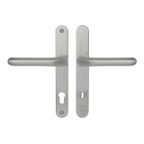 MP MPK biztonsági szerelvények - SECURO A04 PLUS - USO COSLAN (F9 - Eloxált rozsdamentes acél) - fedéllel - MP BN (szálcsiszolt rozsdamentes acél)