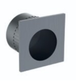 ROSTEX szögletes elülső fogantyú (matt platina) - Rostex Platina mat
