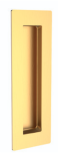 ROSTEX tolóajtó héjak, négyzet alakú 50x120 mm (ROZSDAMENTES ACÉL, MATT TITÁN) - ROSTEX Ti