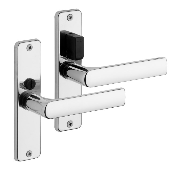 Interroom ajtó vasalat ROSTEX 804 (LENGYEL KRÓM - ROZSDAMENTES ACÉL)