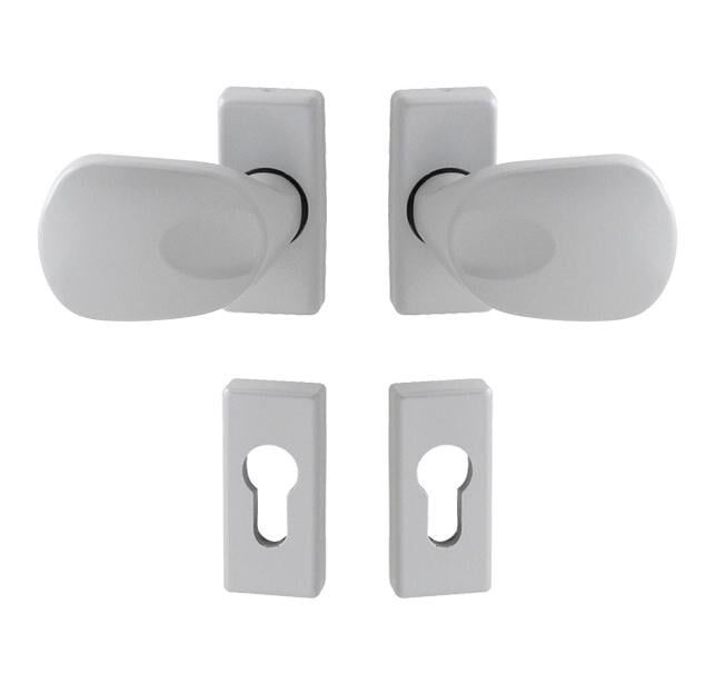 Ajtókilincs MP WA - FELIX - UR Ezüst (RAL 9006)