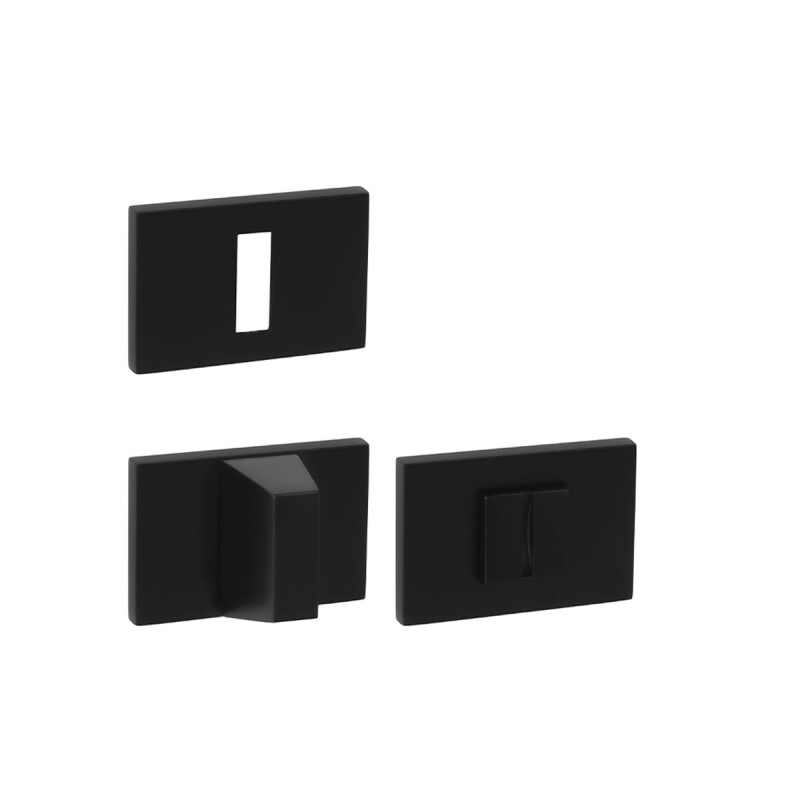 Ajtórozetta MP TI - RT5 (BS - Matt fekete)