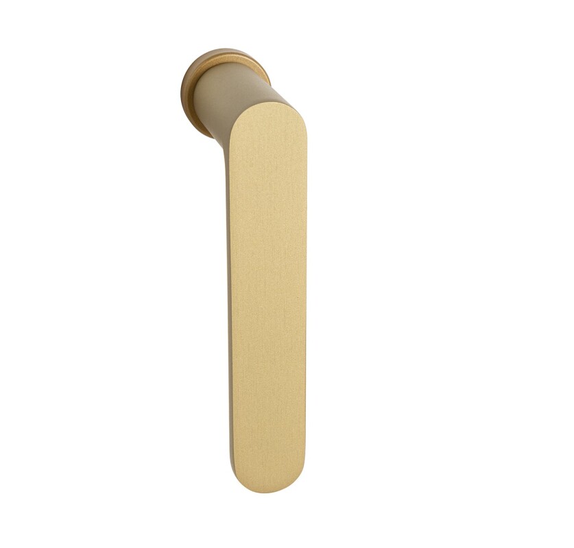 Euro ablakkilincs MP VM - DK - PURE - R mini (OLM - matt arany)