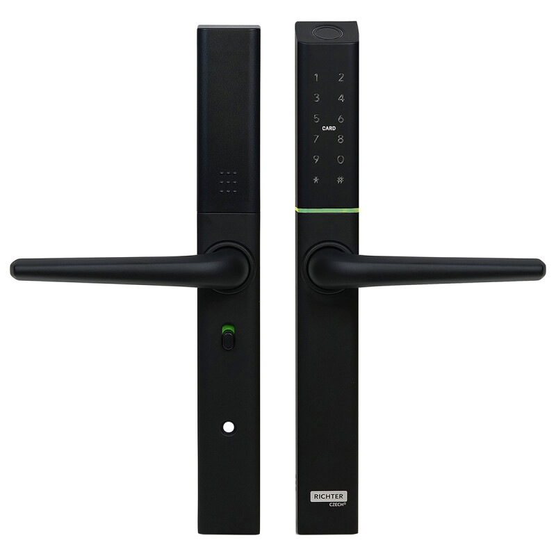 Richter digitális kilincs DH.S3B.CE (fekete)