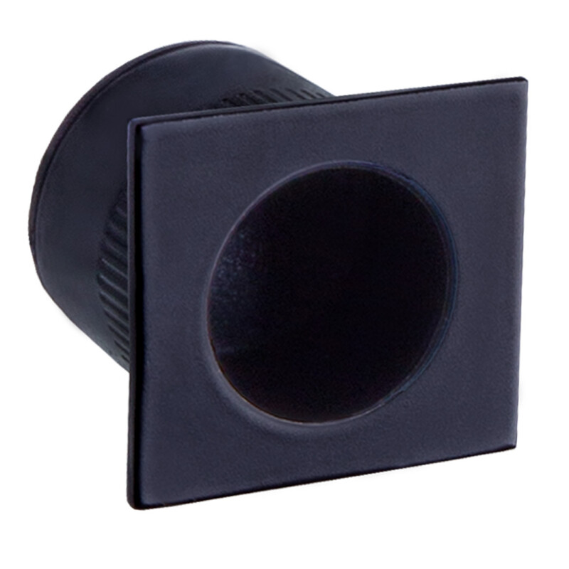 ROSTEX négyszögletes elülső fogantyú (matt fekete)