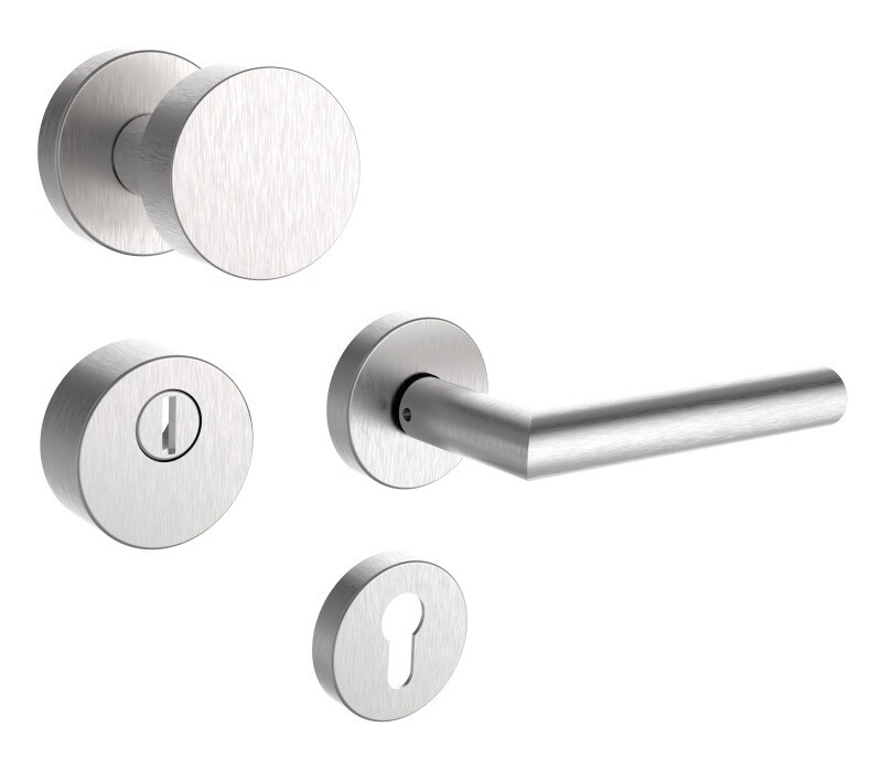 ROSTEX RN1/S VIGO biztonsági szerelvények (MATT ROZSDAMENTES ACÉL)