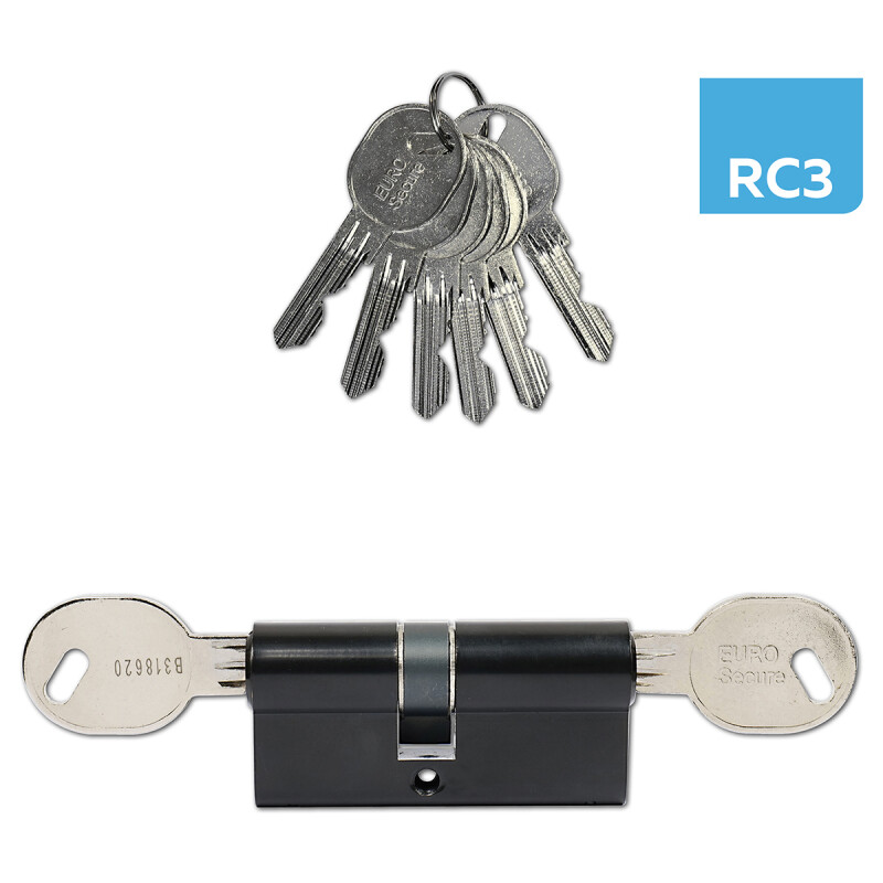 RICHTER EURO SECURE R3 átmenőfuratos csatlakozóval ellátott biztonsági zárbetét