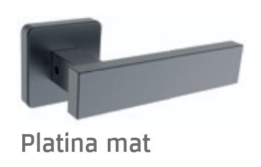 ROSTEX CASTELO/H ajtóvasalat (PLATINA ROZSDAMENTES ACÉL)