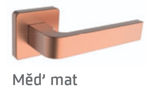 ROSTEX DANTE/H ajtóvasalatok csapokkal (RÉZ MAT)
