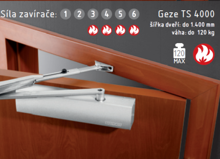ACT Geze TS 4000 Closer (1-6) - EZÜST