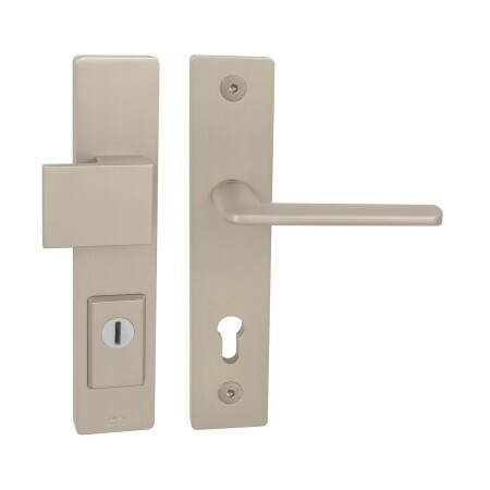 Biztonsági szerelvények MP TI - FORTE PLUS 3214/ELIPTICA 3098 - SH (ajtóvastagság 84-90 mm) - NP - Nikkelgyöngy