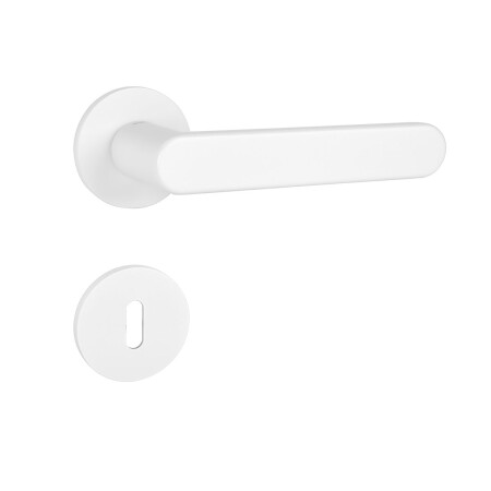 Ajtó vasalat MP TI - ROUND - R 3957 5S (WS - Fehér matt)