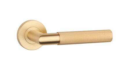 Ajtóvasalatok MP SH - OVAL - R 1742 PRO 8 MM (OLS - Szálcsiszolt sárgaréz)