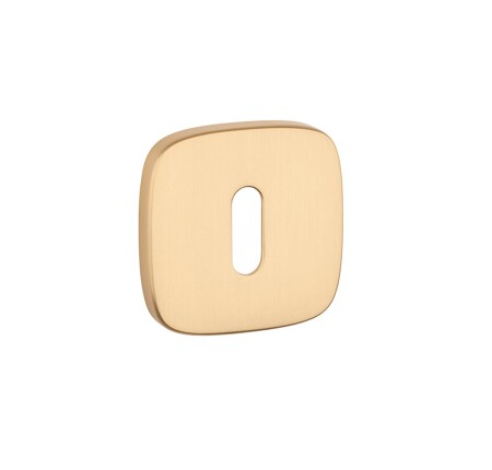 Ajtórozetta MP AS - QR 7S (OLS - Szálcsiszolt sárgaréz)