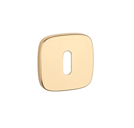 Ajtórozetta MP AS - QR 7S (OLV - Polírozott lakkozott sárgaréz)