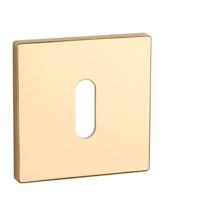 Ajtórozetta MP AS - HR 5S (OLV - Polírozott lakkozott sárgaréz)