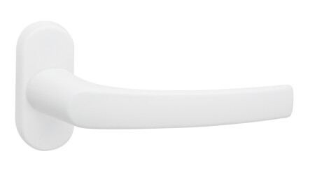 Erkélykilincs COBRA ST7 (fehér)