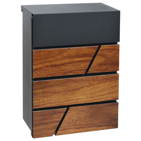 Postaláda RICHTER BK.524.WO.AM (matt antracit fa mintával)