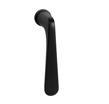 Euro ablakkilincs MP VM - DK - PEPE - R mini (BS - matt fekete)