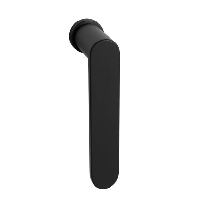 Euro ablakkilincs MP VM - DK - PURE - R mini (BS - matt fekete)