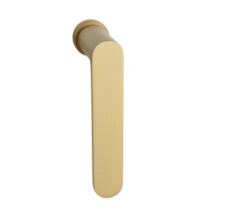 Euro ablakkilincs MP VM - DK - PURE - R mini (OLM - matt arany)