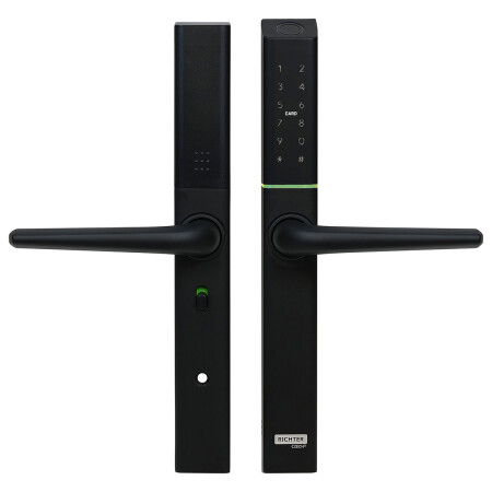 Richter digitális kilincs DH.S3B.CE (fekete)