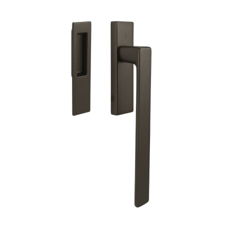 Tolóajtós kilincs MP CB - HS PORTAL MOOD DUE - kilincs/kagyló (Matt barna)