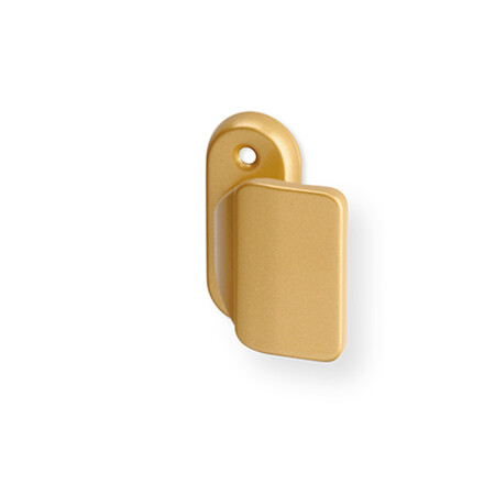 ACT kilincs, festett OV rozettán, eltolt (ARANY)