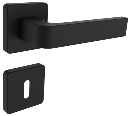 ROSTEX DANTE/H ajtó vasalat csapokkal (FEKETE)