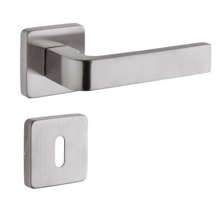 ROSTEX DANTE/H ajtóvasalat csapokkal (MAT ROZSDAMENTES ACÉL)