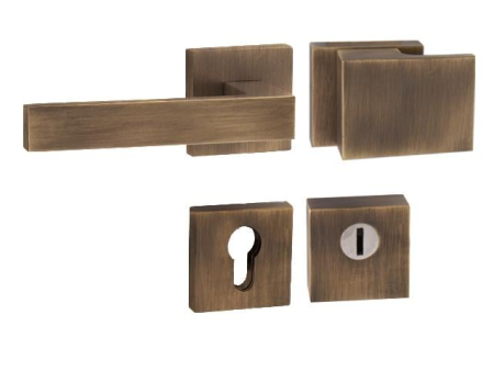 MP CUBO/SQUARE HR 3230/2275 biztonsági szerelvények (OGS - szálcsiszolt bronz)