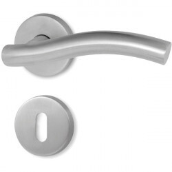 HOLAR ajtóvasalat kerek rozettával MT 10 (rozsdamentes acél)