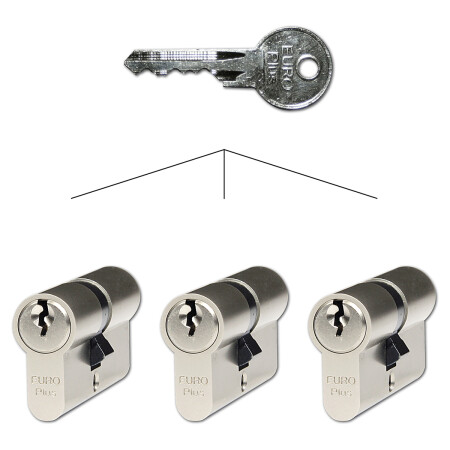 3 darabos Richter EURO Plus hengerbetét készlet SET3