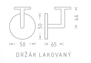 ACT fogantyútartó (króm)