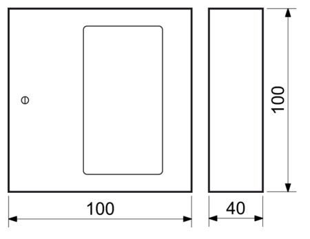 Tűzszekrény RICHTER TS1010G (PIROS)